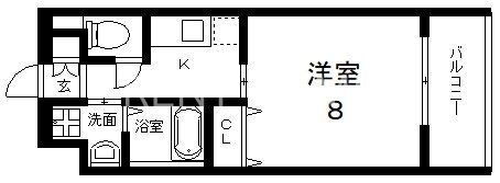 大阪府東大阪市足代３ 布施駅 1K マンション 賃貸物件詳細