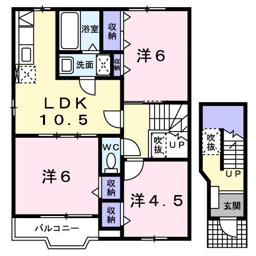 宮城県仙台市青葉区愛子東３ 愛子駅 3LDK アパート 賃貸物件詳細