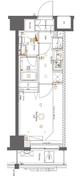 東京都葛飾区四つ木２ 四ツ木駅 1K マンション 賃貸物件詳細