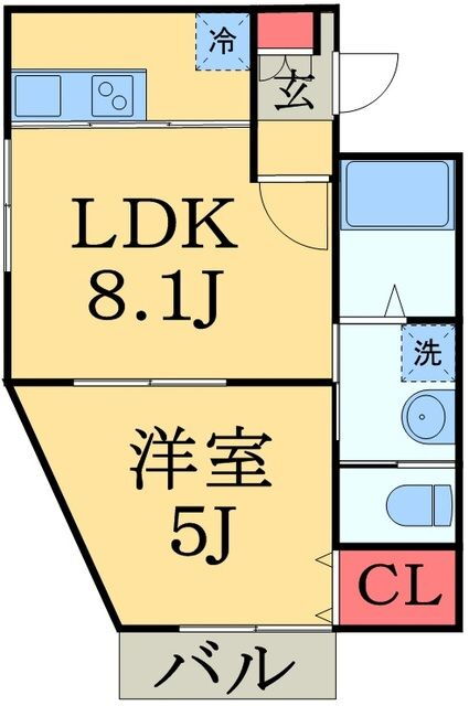 千葉県千葉市中央区蘇我５ 蘇我駅 1LDK アパート 賃貸物件詳細