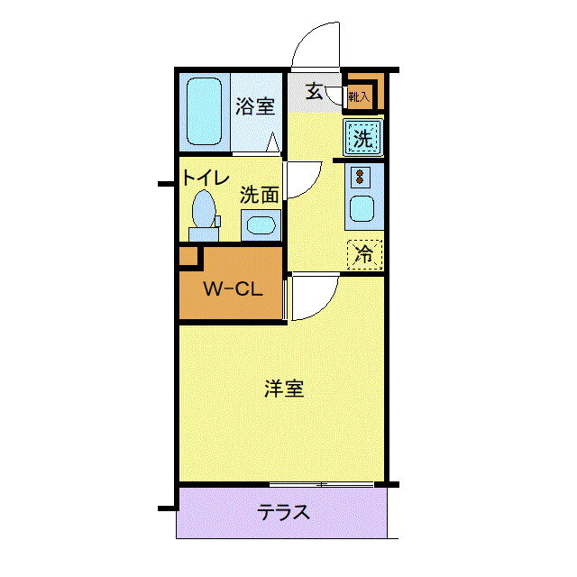 千葉県松戸市岩瀬 松戸駅 1K マンション 賃貸物件詳細