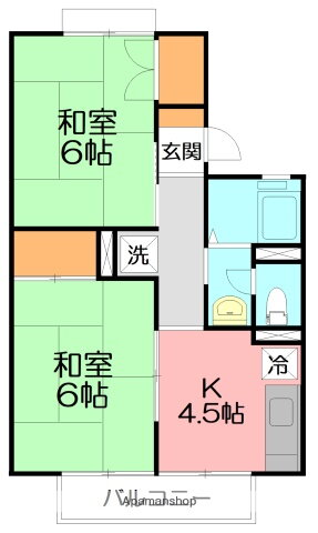 神奈川県茅ヶ崎市菱沼２ 辻堂駅 2K アパート 賃貸物件詳細