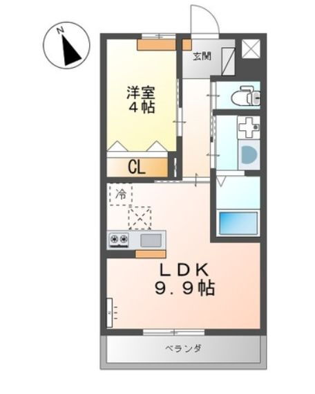 広島県福山市本庄町中４ 備後本庄駅 1LDK アパート 賃貸物件詳細