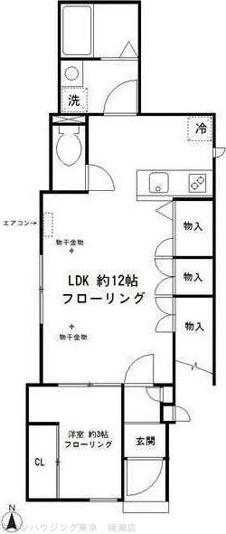 サニーハイツ（サニーハイツ） 1階 1LDK 賃貸物件詳細