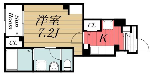 千葉県千葉市稲毛区黒砂台１ 西千葉駅 1K アパート 賃貸物件詳細