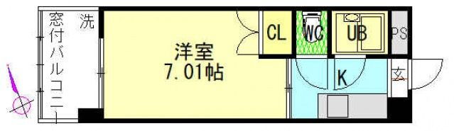 広島県広島市南区東雲２ 向洋駅 1K マンション 賃貸物件詳細