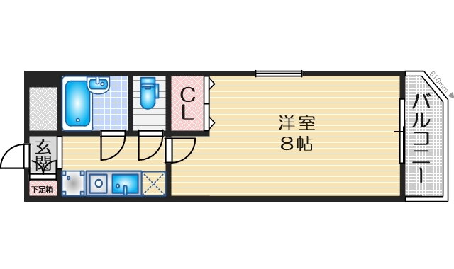 大阪府吹田市江の木町 江坂駅 1K マンション 賃貸物件詳細