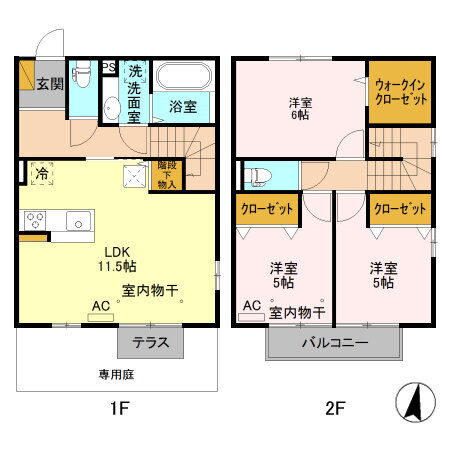 群馬県前橋市三俣町３ 三俣駅 3LDK アパート 賃貸物件詳細