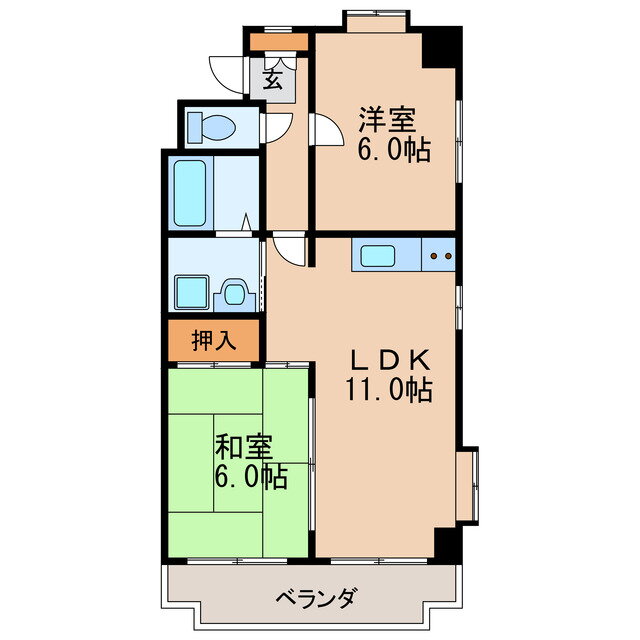 愛知県名古屋市東区黒門町 車道駅 2LDK マンション 賃貸物件詳細