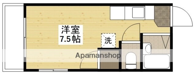 パークシティマスヰ 6階 ワンルーム 賃貸物件詳細
