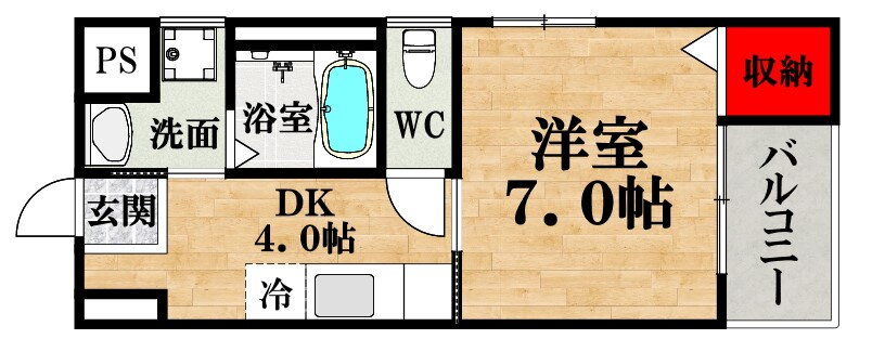 大阪府大阪市西成区岸里東１ 天神ノ森駅 1DK マンション 賃貸物件詳細