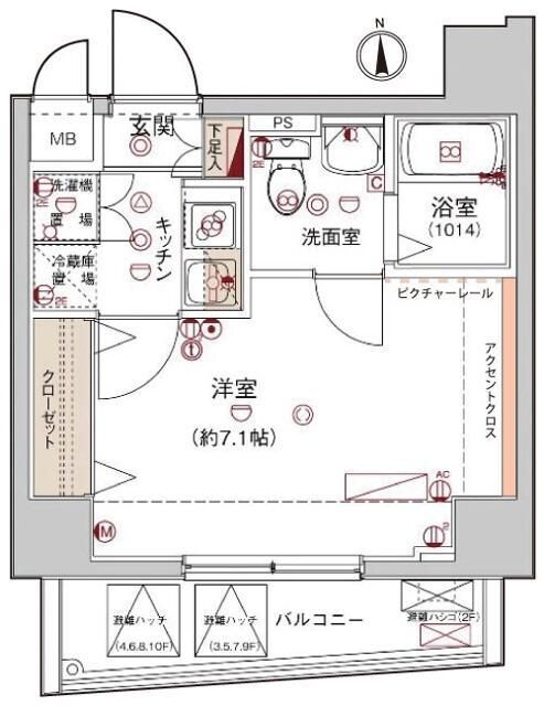 東京都江東区木場５ 木場駅 1K マンション 賃貸物件詳細