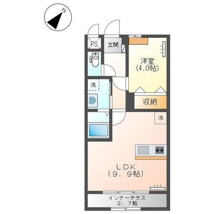 大分県大分市下郡山の手 牧駅 1LDK マンション 賃貸物件詳細