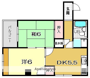 鹿児島県鹿児島市下荒田４ 荒田八幡駅 2DK マンション 賃貸物件詳細