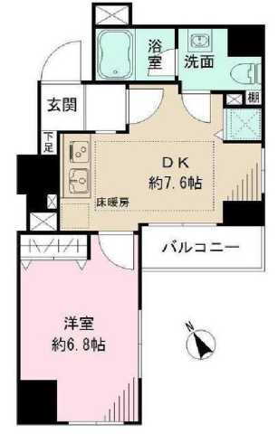東京都台東区三筋１ 新御徒町駅 1LDK マンション 賃貸物件詳細