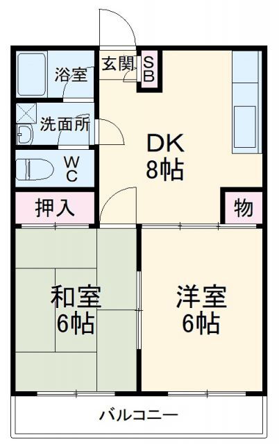 埼玉県さいたま市桜区栄和２ 南与野駅 2DK アパート 賃貸物件詳細