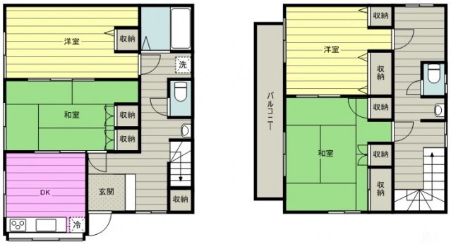 埼玉県ふじみ野市中ノ島１ 上福岡駅 4DK 一戸建て 賃貸物件詳細