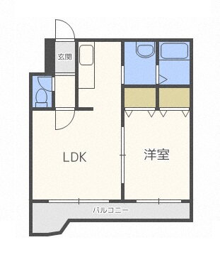 北海道札幌市厚別区厚別町上野幌 上野幌駅 1LDK マンション 賃貸物件詳細