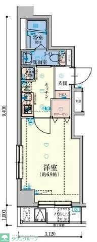東京都墨田区立川３ 菊川駅 1K マンション 賃貸物件詳細
