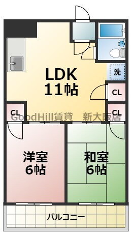 大阪府大阪市淀川区宮原４ 新大阪駅 2LDK マンション 賃貸物件詳細
