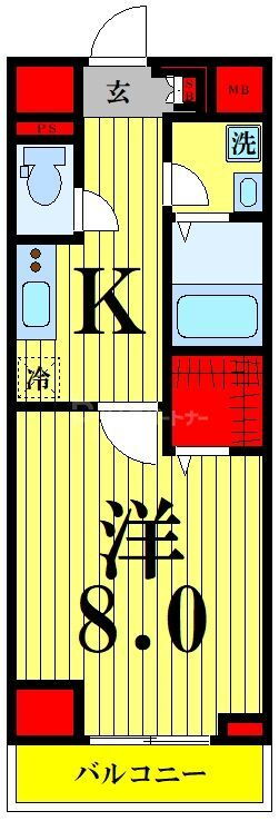 Ｓｕｎ　Ｐａｒｋ　Ｃｉｔｙ東日暮里 3階 1K 賃貸物件詳細