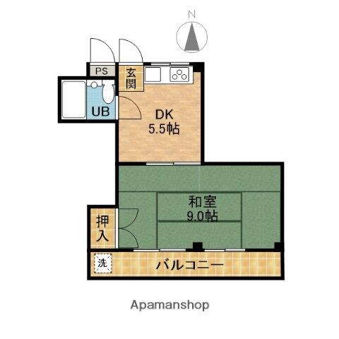 大阪府寝屋川市香里西之町 香里園駅 1DK マンション 賃貸物件詳細