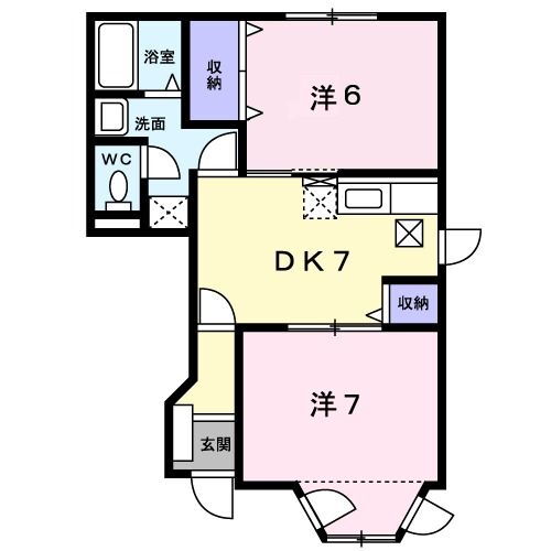 三重県名張市鴻之台１番町 名張駅 2DK アパート 賃貸物件詳細