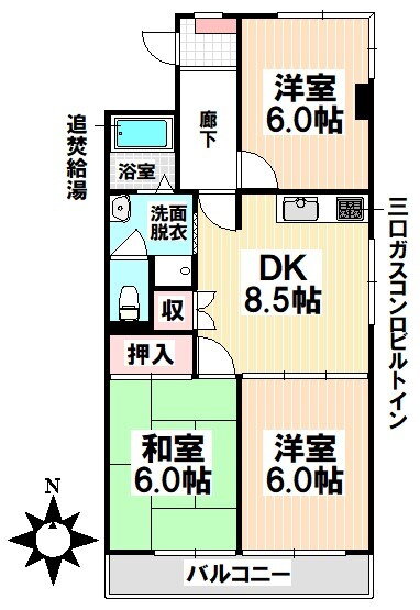 愛知県名古屋市南区平子１ 新瑞橋駅 2LDK マンション 賃貸物件詳細