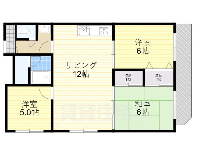 大阪府大阪市天王寺区上本町５ 大阪上本町駅 3LDK マンション 賃貸物件詳細