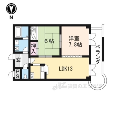 滋賀県大津市萱野浦 瀬田駅 2LDK マンション 賃貸物件詳細