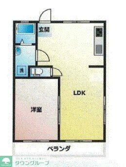 ともえビル 2階 1LDK 賃貸物件詳細