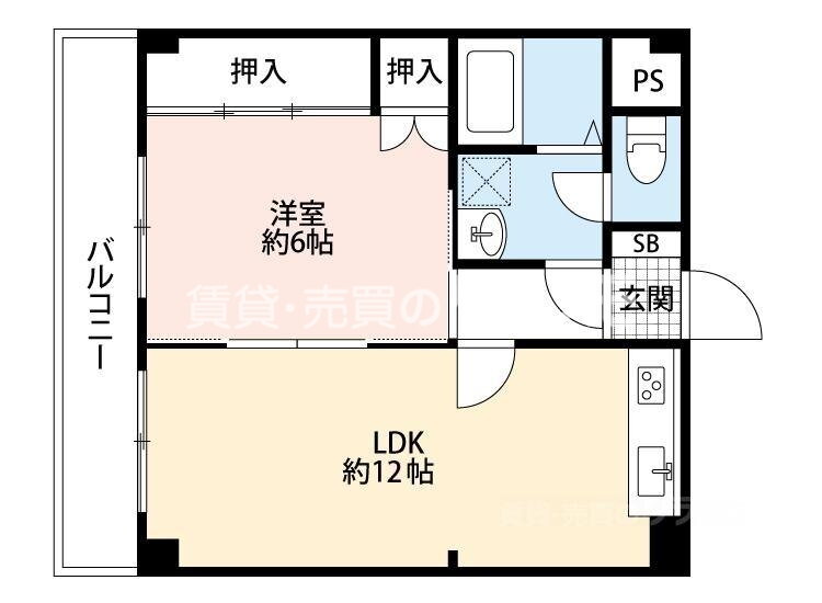 大阪府大阪市大正区三軒家西３ 大正駅 1LDK マンション 賃貸物件詳細