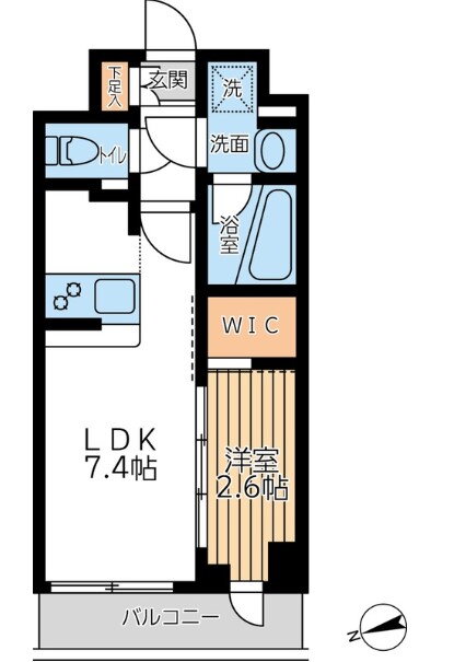 東京都大田区南馬込６ 西馬込駅 1LDK マンション 賃貸物件詳細