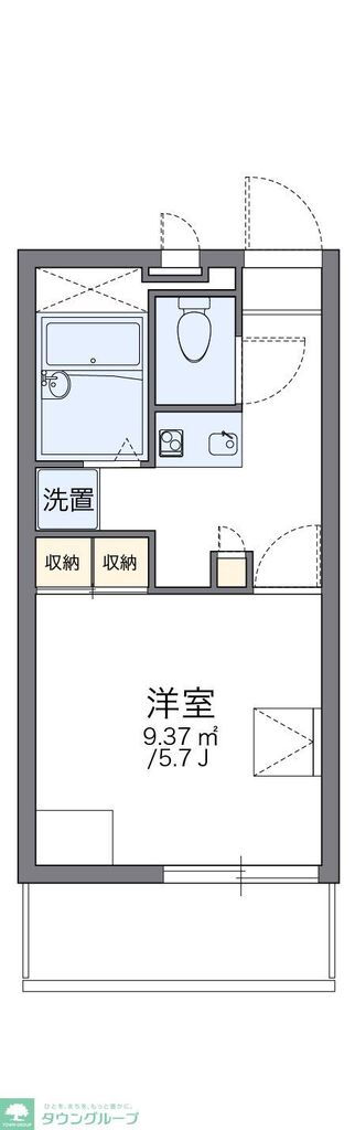 神奈川県座間市ひばりが丘５ 南林間駅 1K マンション 賃貸物件詳細