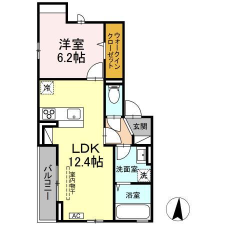 広島県福山市南蔵王町４ 東福山駅 1LDK アパート 賃貸物件詳細