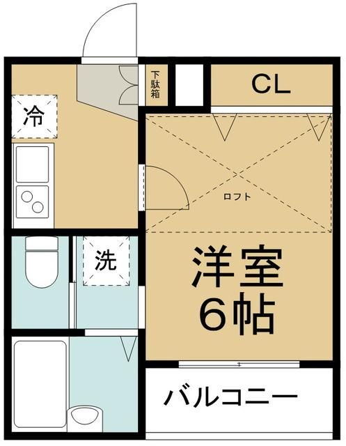 神奈川県横浜市鶴見区潮田町１ 京急鶴見駅 1K アパート 賃貸物件詳細