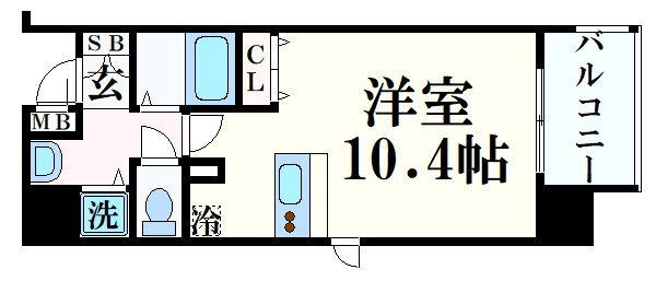 兵庫県神戸市中央区八幡通３ 三ノ宮駅 1K マンション 賃貸物件詳細