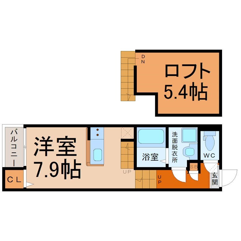 愛知県名古屋市中川区柳堀町 山王駅 1K アパート 賃貸物件詳細