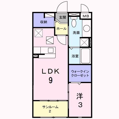 岡山県岡山市中区倉富 岡山駅 1LDK アパート 賃貸物件詳細