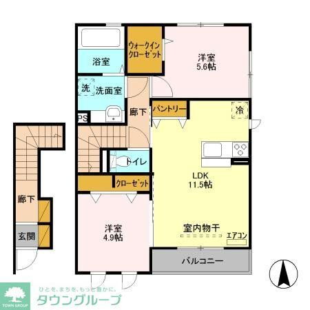 千葉県流山市木３ 南流山駅 2LDK アパート 賃貸物件詳細