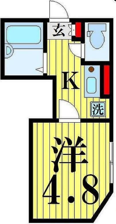 東京都足立区足立４ 五反野駅 1K アパート 賃貸物件詳細