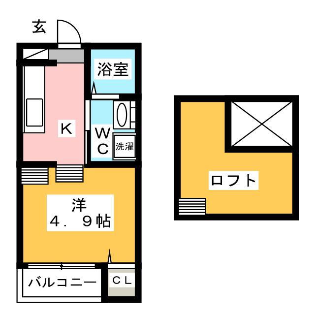 愛知県名古屋市熱田区古新町１ 六番町駅 1K アパート 賃貸物件詳細