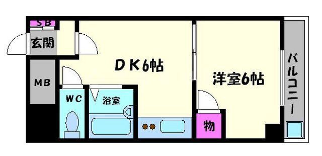 大阪府大阪市都島区網島町 京橋駅 1DK マンション 賃貸物件詳細