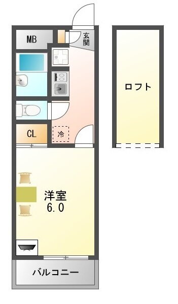 大阪府大阪市生野区巽北４ 北巽駅 1K マンション 賃貸物件詳細