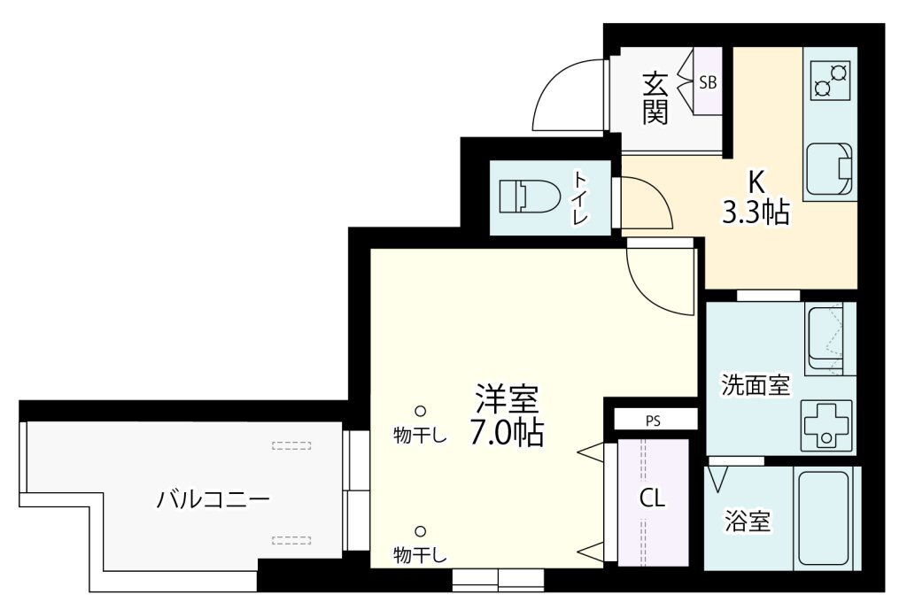 東京都渋谷区笹塚２ 笹塚駅 1K マンション 賃貸物件詳細