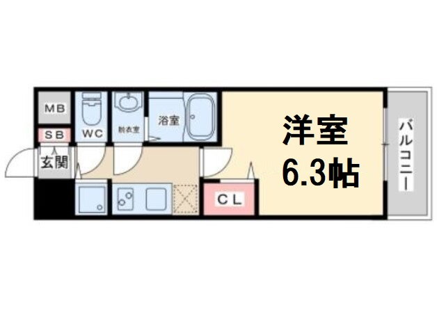 大阪府大阪市淀川区西中島６ 新大阪駅 1K マンション 賃貸物件詳細
