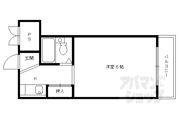 京都府京都市伏見区山崎町 中書島駅 1K マンション 賃貸物件詳細