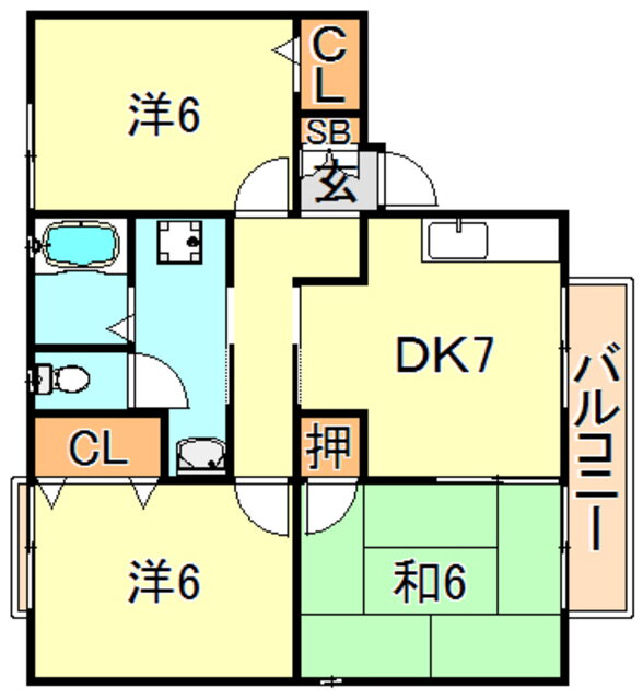 兵庫県神戸市西区北別府３ 伊川谷駅 3DK アパート 賃貸物件詳細