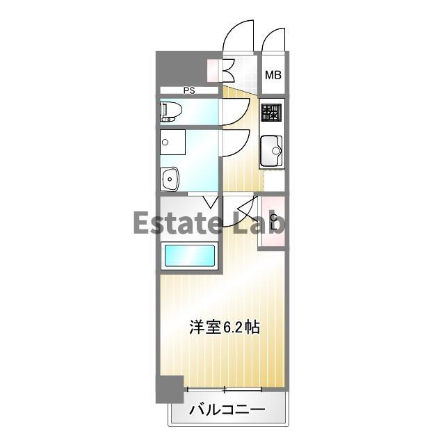 兵庫県神戸市兵庫区西上橘通１ 神戸駅 1K マンション 賃貸物件詳細