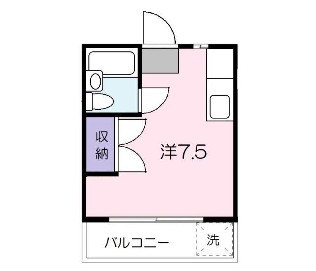 メイゾン西港 2階 ワンルーム 賃貸物件詳細